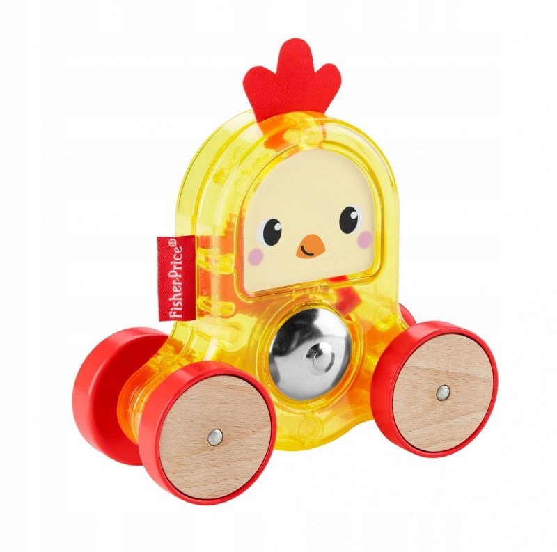 Fisher Price Pojazd Kolorowe zwierzątka Kogucik