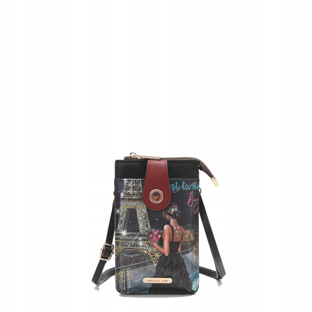 Torebka na telefon portfel na pasku eko Nicole Lee