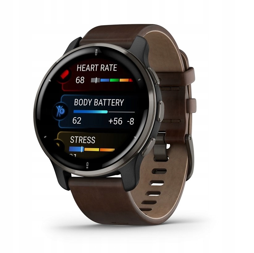 Zegarek Sportowy Garmin Venu 2 Plus Black Slate