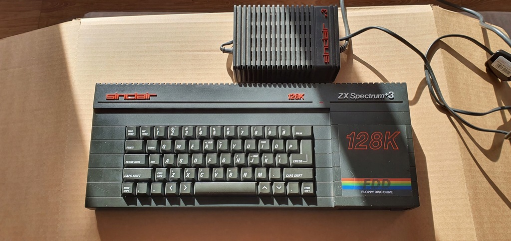 ZX Spectrum +3 Rom 3E Magnetofon Dysk 20GB Kasety