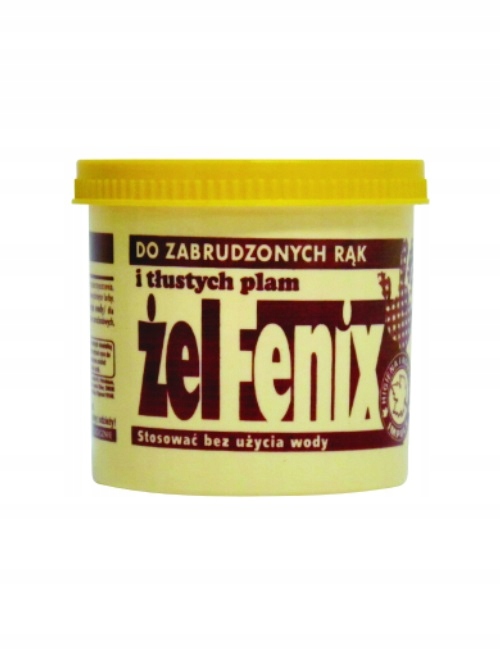 ŻEL DO RĄK i TŁUSTYCH PLAM Fenix 500g pasta BHP