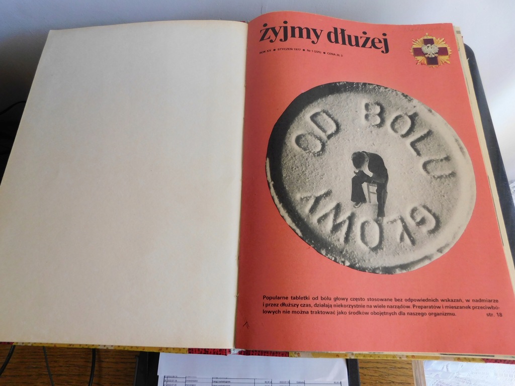 ŻYJMY DŁUŻEJ - rocznik 1977 - unikat