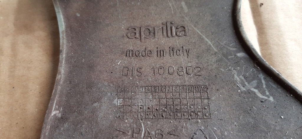Aprilia Red Rose Classic 125 osłona zębatki przód