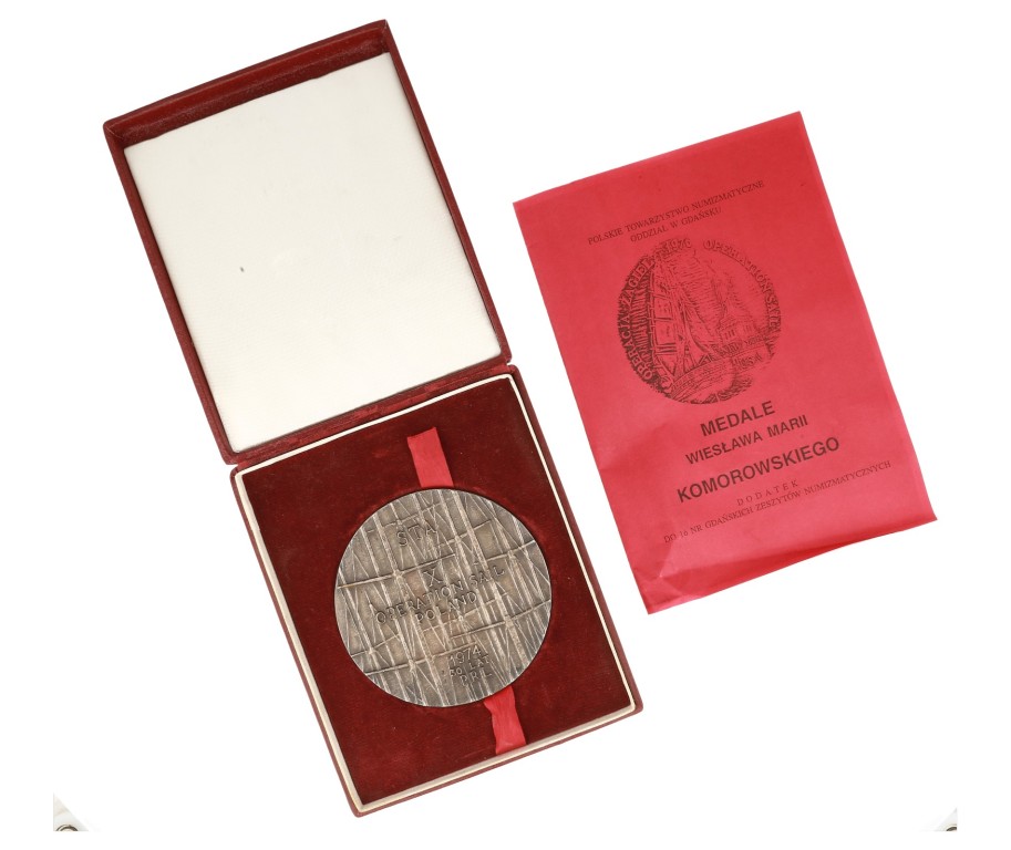 Medal okolicznościowy "Operacja żagiel 1974"