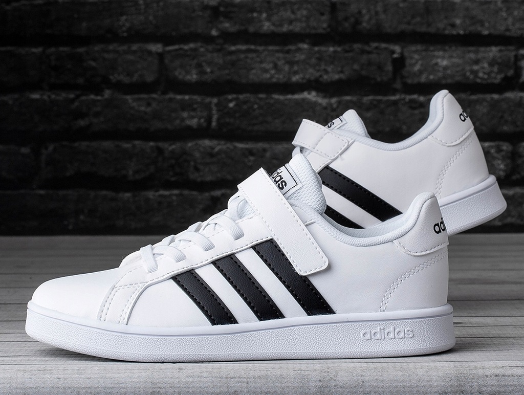 Купить Детские кроссовки Adidas Grand Court C EF0109: отзывы, фото, характеристики в интерне-магазине Aredi.ru