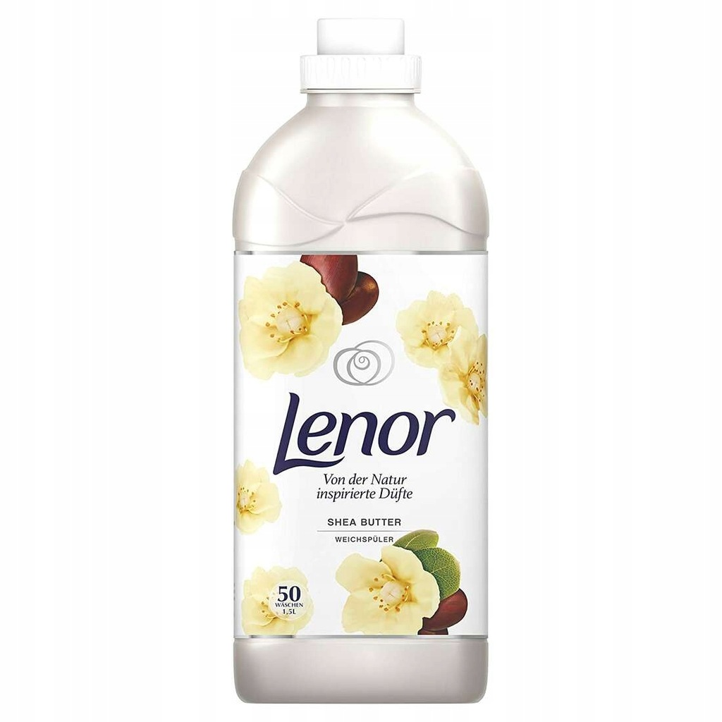 Lenor płyn do płukania masło shea, 50 prań, 1,5 l