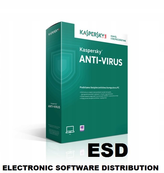 *ESD Kaspersky AV PL 10Dsktp 2Y KL1171PCKDS