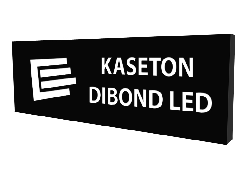 KASETONY DIBOND LED Świetlny Jednostronny 180x70cm