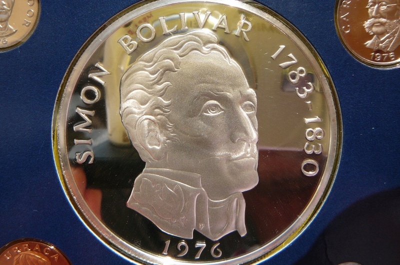 20 BALBOA PANAMA-SIMON BOLIVAR-Ag 925-130g darklis