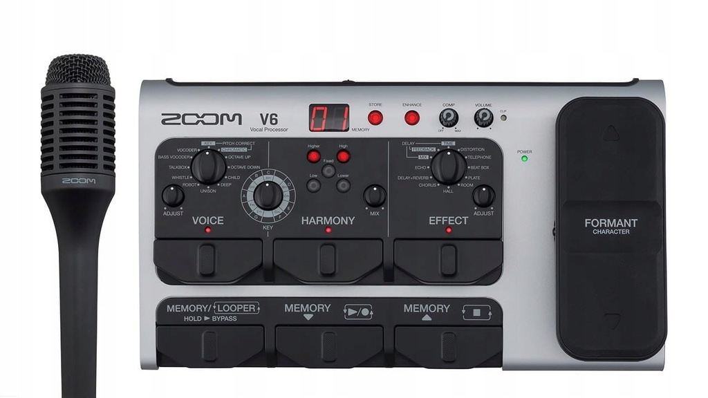 Zoom V6 Vocal Processor - procesor wokalowy