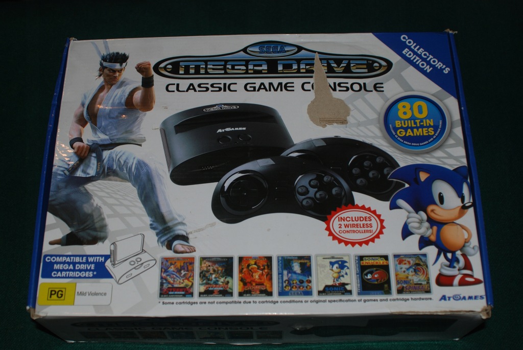 Sega Mega Drive Classic - 80 wbudowanych gier