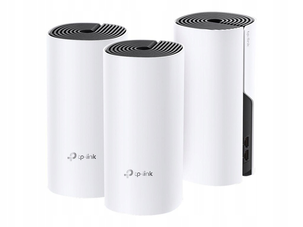 TPLINK Deco M43-Pack TP-Link Deco M4 AC1200 Whole-Home Mesh Wi-Fi System