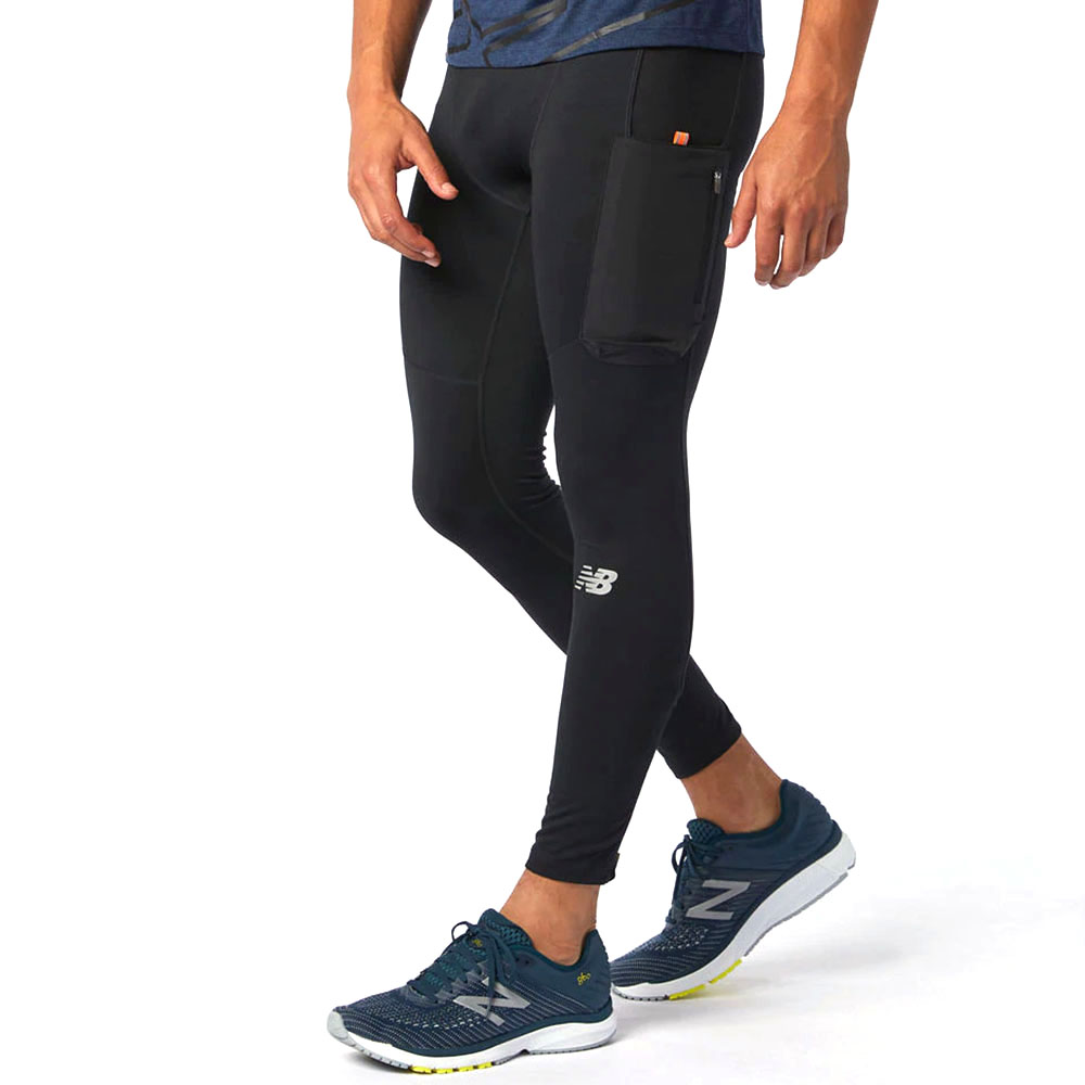 Legginsy biegowe New Balance Impact MP03250BK - XL