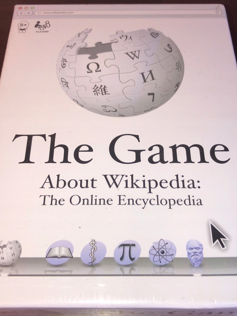 Gra WIKIPEDIA THE ONLINE ENCYCLOPEDIA NOWA FOLIA