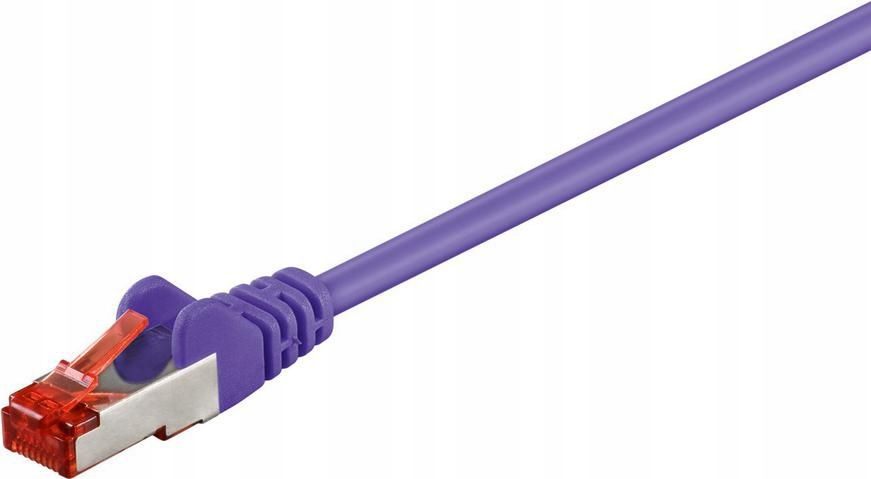 MicroConnect F/UTP CAT6 5m Purple PVC