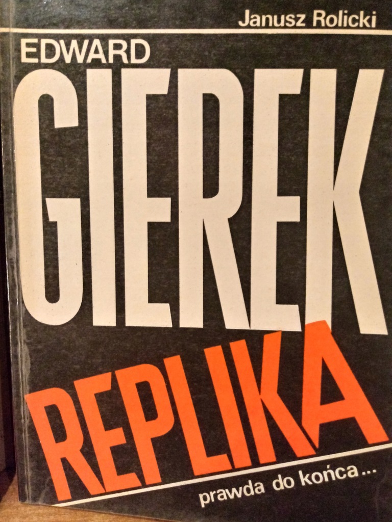 Edward Gierek Replika - Rolicki / b