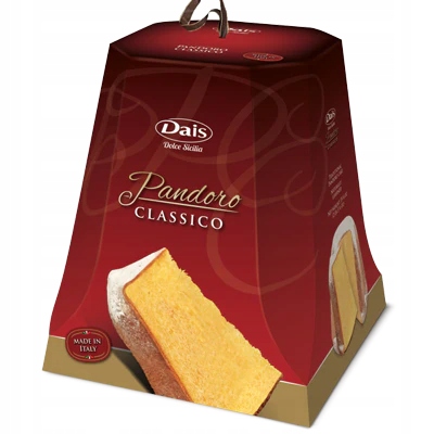 Dais PANDORO Classico BABKA ŚWIĘTA PREZENT 750g
