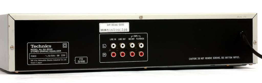 TECHNICS SH-8046 HI-END KOREKTOR PANEL DOTYKOWY