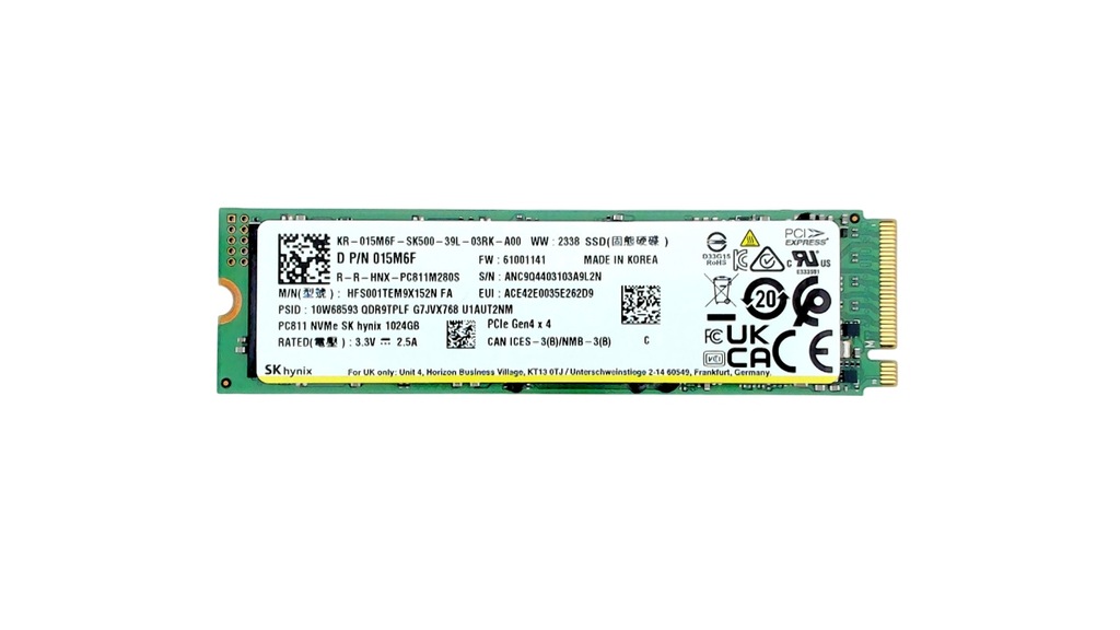 DYSK SSD SK HYNIX PC811 1TB 4x4GEN M.2 NVME 2280