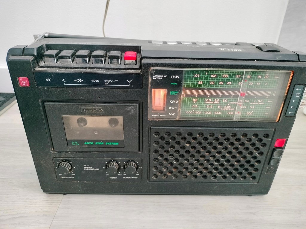 Radiomagnetofon Rft r4100 DDR