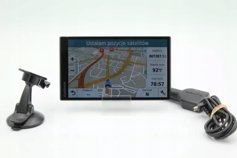 NAWIGACJA GARMIN DRIVESMART 61 LMT-S + UCHWYT + ŁADOWARKA