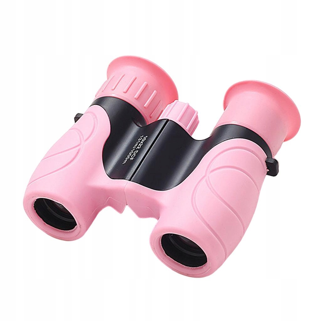 Okular optyczny 10x22 obiektyw lornetka teleskop w kolorze różowym