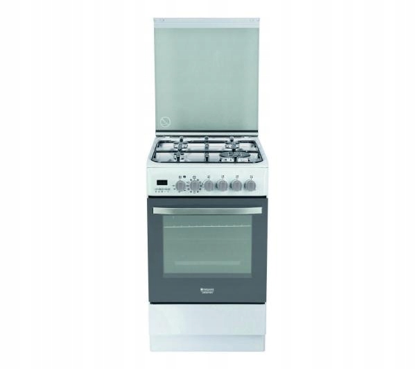 Kuchnia gaz-elekt Hotpoint-Ariston H5TMH6AF (W) PL