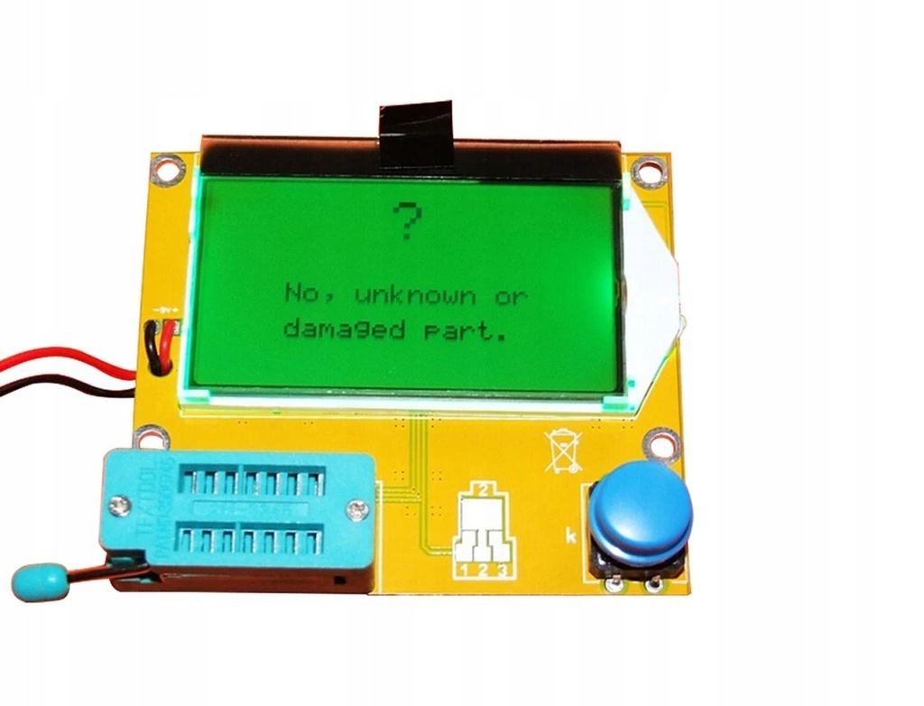 Miernik tester tranzystorów i RLC LCR-T4 Arduino - 12242857414 ...
