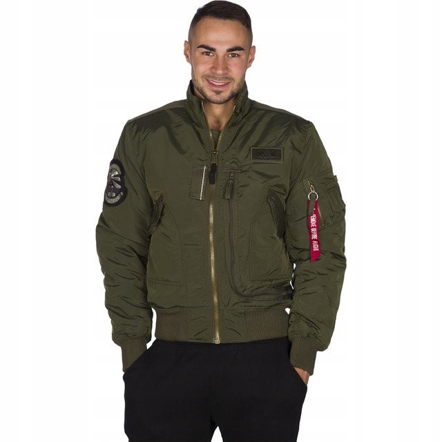 Alpha Industries ENGINE 257 DARK GREEN r. XL