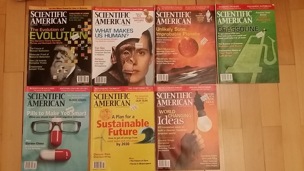 Scientific American - 2009 (7 numerów)