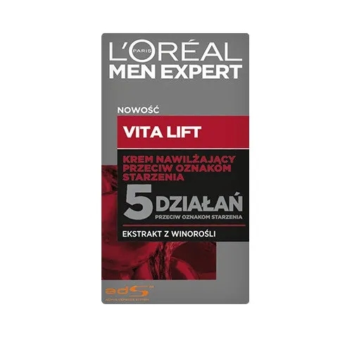 Men Expert Vita Lift 5 krem nawilżający przeciw st