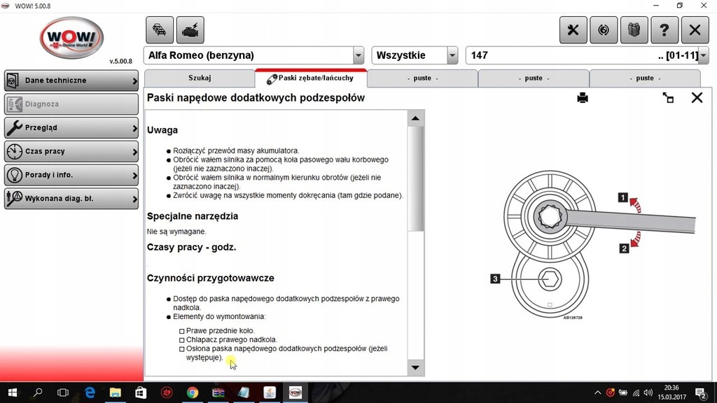 Polski program diagnostyczny DELPHI Autocom pl 16r