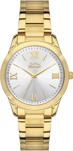Zegarek damski SLAZENGER SL.09.2132.3.03 złoty fashion na prezent