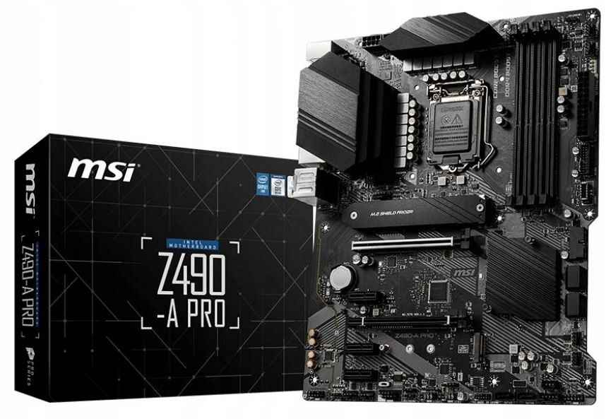 Купить Материнская плата MSI Z490-A PRO Intel 1200 DDR4 ATX: отзывы, фото, характеристики в интерне-магазине Aredi.ru