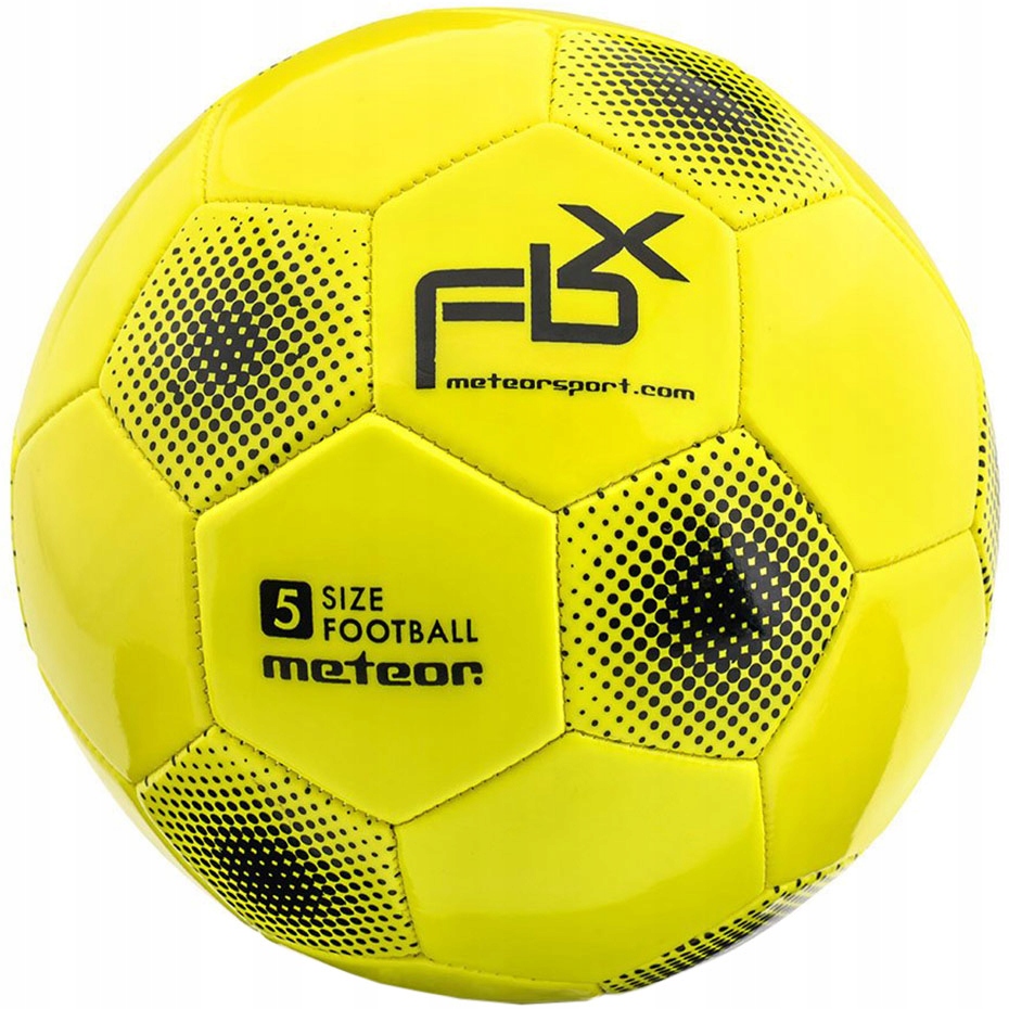 Piłka nożna Meteor FBX 5 37000 r.5 żółta