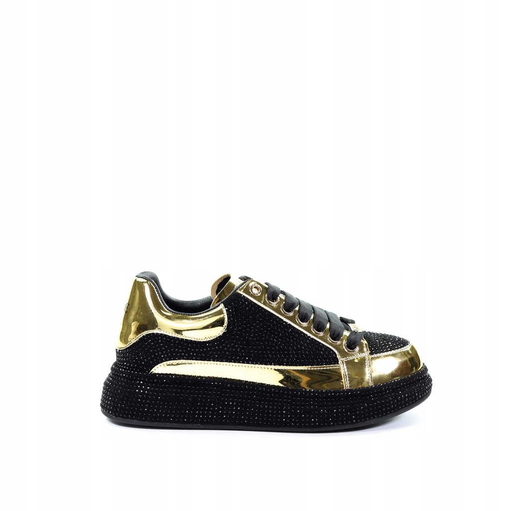 Damskie sneakersy czarne GOE RR2N4010 - 36