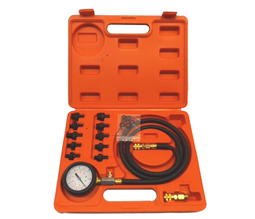 Manometr Tester Miernik Ciśnienia Olej Wąż 1.2m 140 PSI 10 Bar LT-C16 MAGMA
