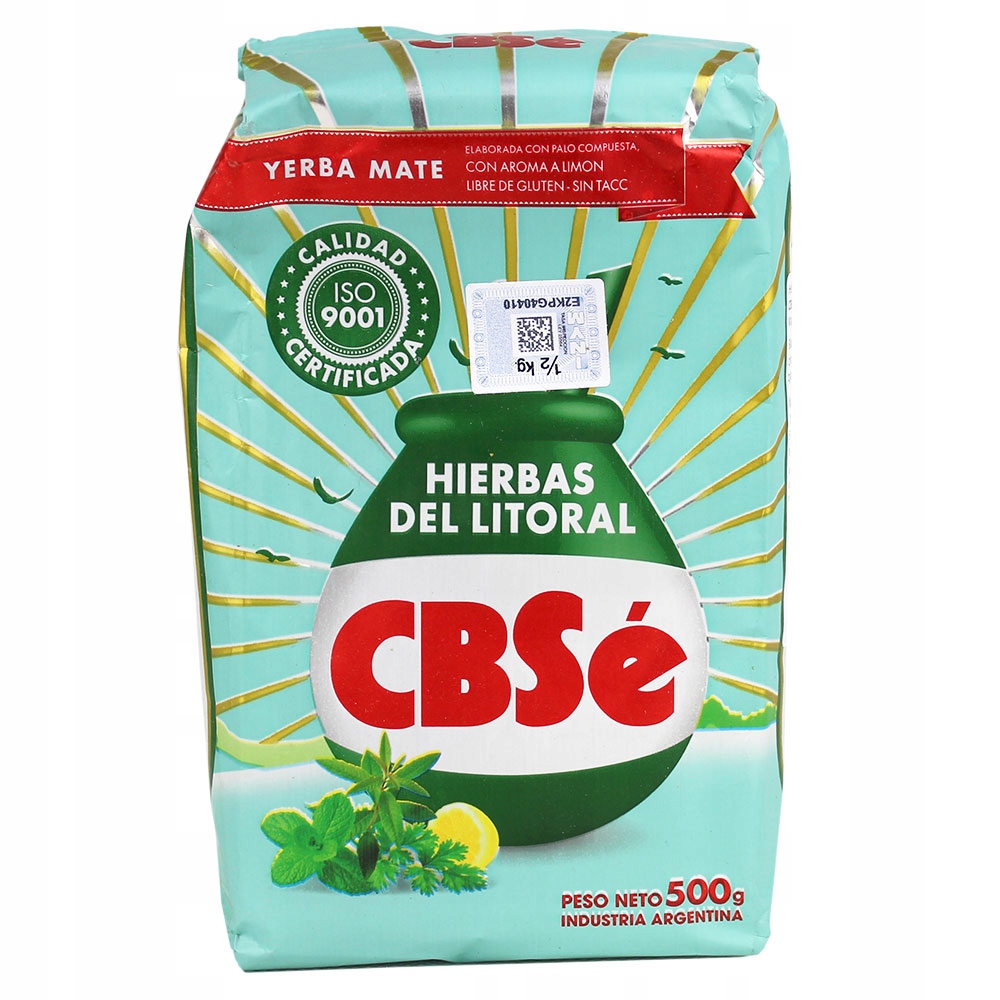 Yerba Mate CBSe HIERBAS DEL LISTORAL 500g 0,5kg