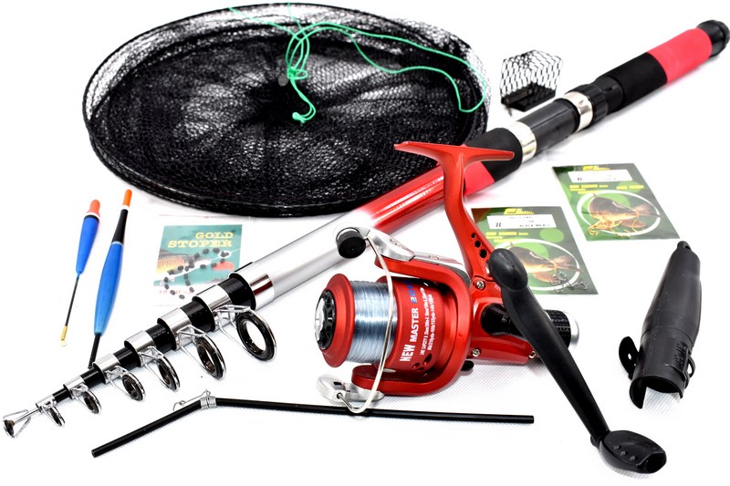 Купить Рыболовный набор Катушка для удочки сетка+аксессуары: отзывы ...