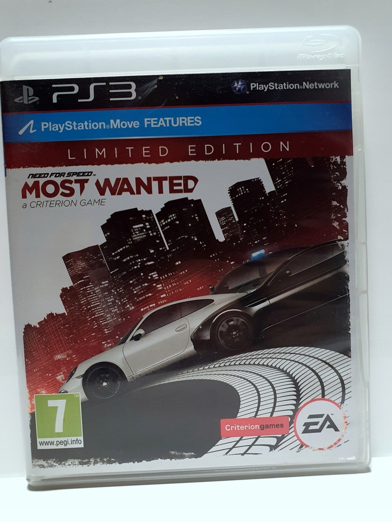 PS3# NFS Most Wanted Edycja Limitowana # Po Polsku