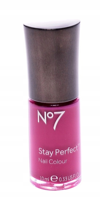 5392-29 ..No7 STAY PERFECT.. FIOLETOWY LAKIER 10ML