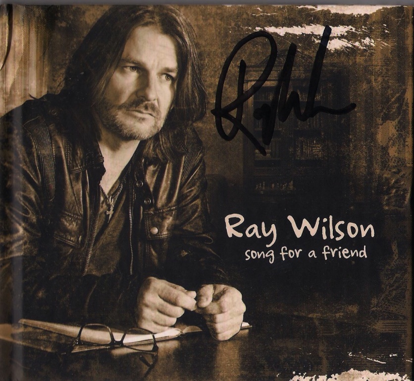 RAY WILSON SONG FOR A FRIEND PŁYTA Z AUTOGRAFEM !!