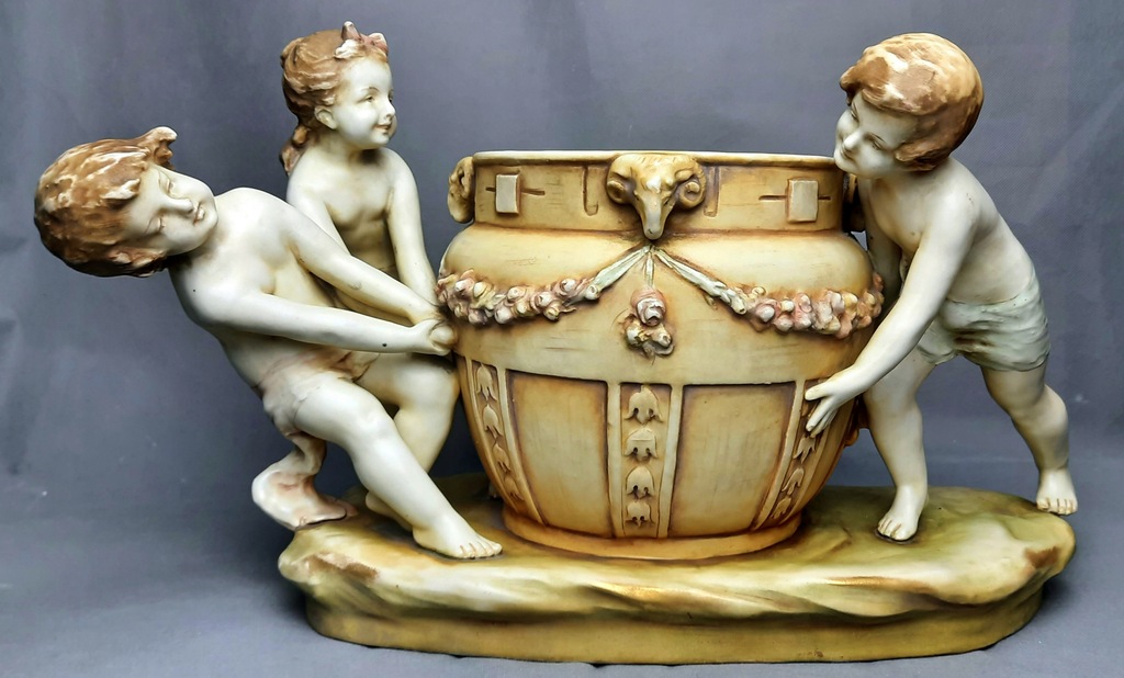 Żardiniera Amphora Imperial Wiedeń Secesja 1900
