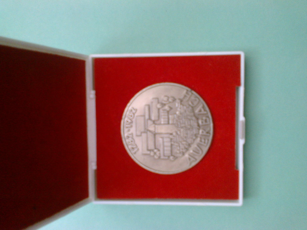 Medal okolicznościowy 700 lat Auerbach