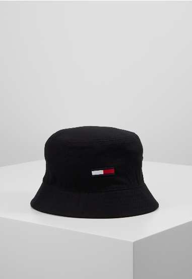 AA430 TOMMY HILFIGER KAPELUSZ CZARNY LOGO