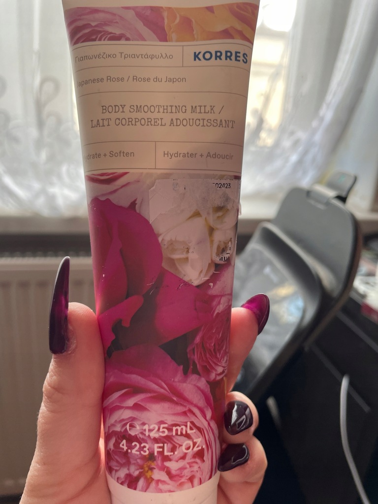 Korres Body Smoothing Milk Japanese Rose