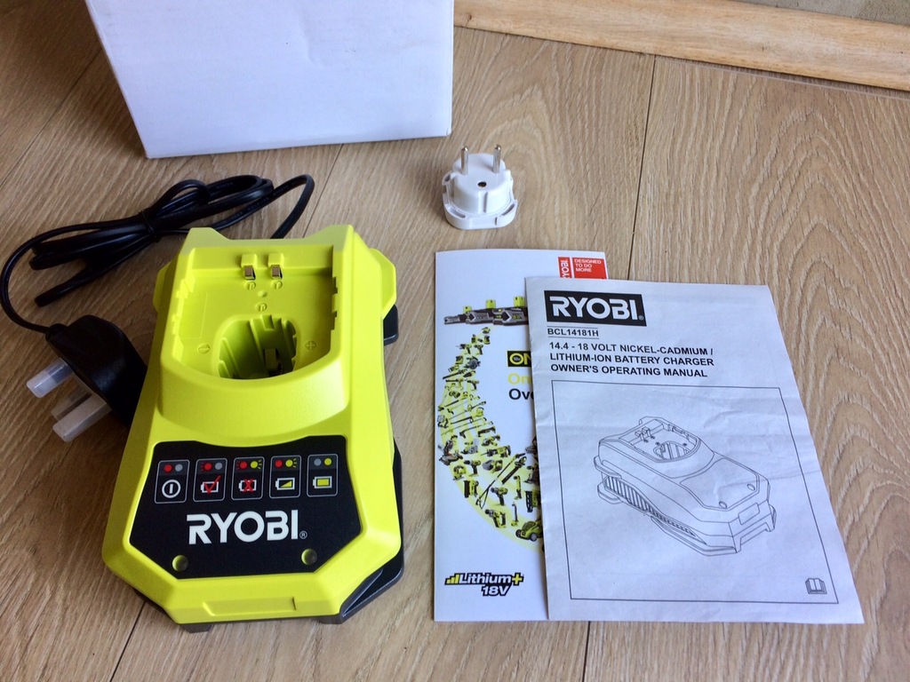 RYOBI SZYBKA ADOWARKA BCL1418H NOWA 18V ONE 1z 7358398679