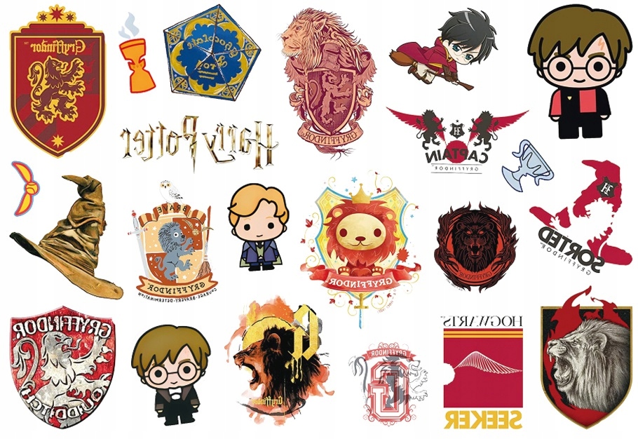 TATUAŻE ZMYWALNE DLA DZIECI HARRY POTTER CG463