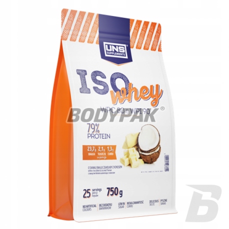 UNS Iso Whey WPC&WPI 750g / salted caramel UNS