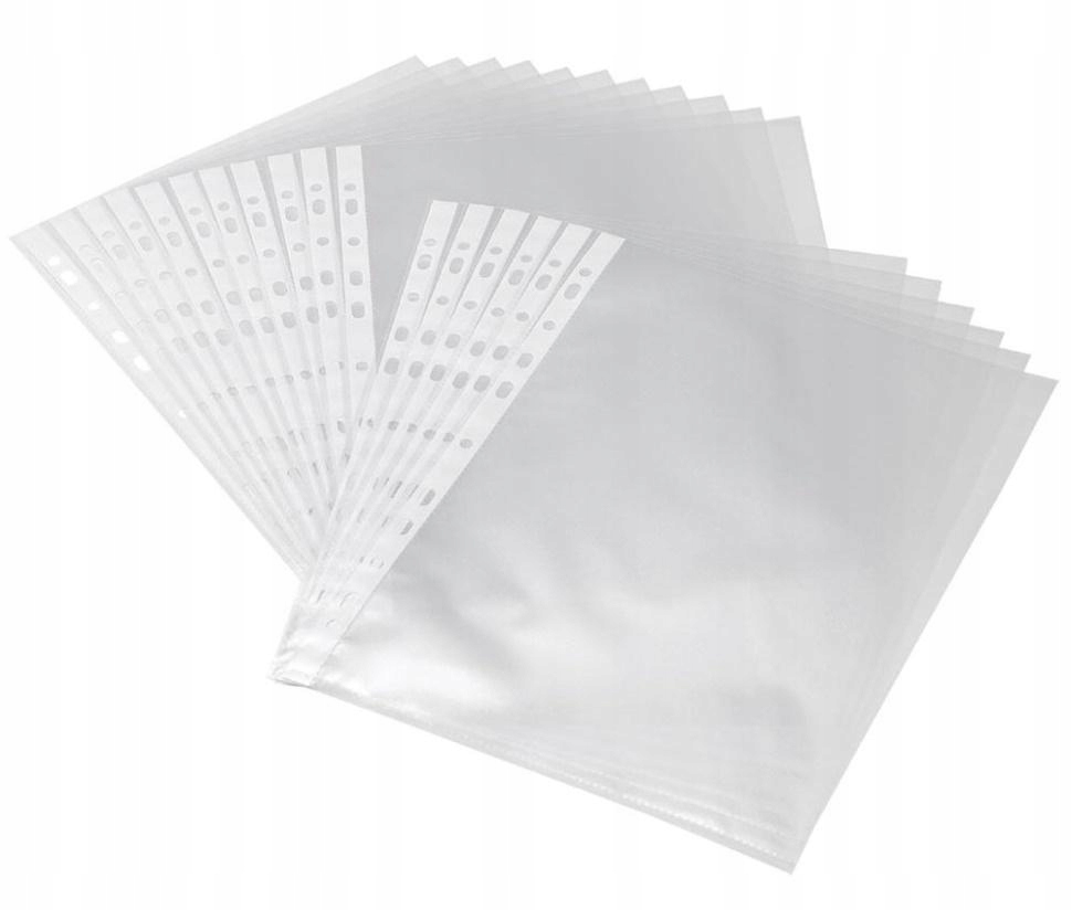 KOSZULKI A4 GROSZKOWE 100SZT, TITANUM